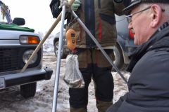 Турнир по подлёдному лову рыбы провели полицейские Чувашии в Чебоксарском районе зимняя рыбалка 