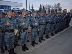 Сводный отряд чувашской полиции вернулся из служебной командировки