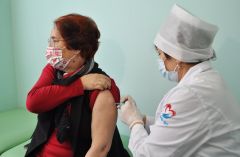Вакцинация. Фото cap.ruМедработников Чувашии продолжают прививать от COVID-19, 18% прошли два этапа  #стопкоронавирус 