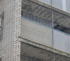 Фото автораНе выдержало  ограждение балкон 