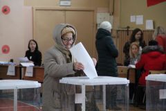 Люди старшего поколения традиционно проявили активность на выборах.Убедительная победа: страна проголосовала за Путина Выборы-2018 