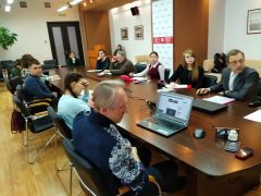 Ученики СОШ9 стали участниками поэтического семинара в Национальной библиотеке.