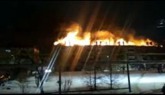 В Чувашии произошел крупный пожар в жилом доме