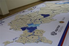 Регионы России поддержали акцию «Вышитая карта России» вышивка Вышитая карта России 