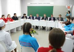 Министр Михаил Мурашко поделился студентами Чувашии о своем выборе профессии