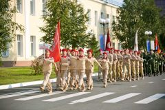 Переходящее знамя «Зарницы Поволжья» торжественно вручено команде Чувашской Республики зарница 