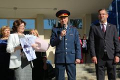  Сотрудники УФСИН по Чувашии приняли участие в праздничной линейке чебоксарской школы №31
