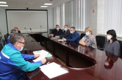  ПАО «Химпром» посетила делегация во главе с министром промышленности и энергетики ЧР Химпром 