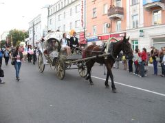Свадебный парад. Как на Чебоксарские именины... день города Чебоксары-2012 