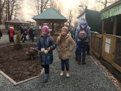 В Новочебоксарском зоопарке детвора опробовала новые дорожки из мраморной крошки (фото, видео) Зоопарк Ельниковская роща 