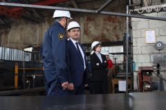 Министр Дмитрий Краснов положительно оценил состояние производств в колонии № 9