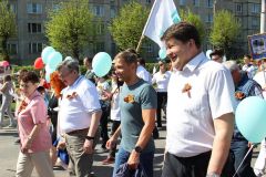  Химики приняли участие в параде Победы Химпром Бессмертный полк -2019 