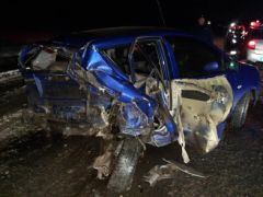 В Чувашии при столкновении двух легковых автомашин один человек погиб, пятеро получили ранения
