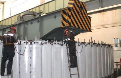 Контрольная проверка крепежных элементов после замены железа обода ротораНа Чебоксарской ГЭС модернизировали 14 гидротурбин из 18 РусГидро 