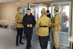  На «Химпроме» стартовала Всероссийская акция «Георгиевская ленточка» Химпром 