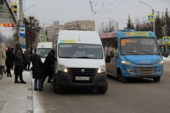 Маршрутка36 маршруток временного перевозчика вышли на линию в Новочебоксарске 27 ноября маршрутка 