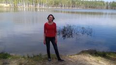 Марина Леонова  (озеро Изъяр Чебоксарского района).Моя Чувашия – моя Родина