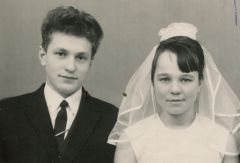 Теодор и Зоя Мисюра 50 лет назад. Фото из архива семьиЛюбовь длиною в полвека Юбилей 