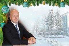 Генеральный директор ПАО «Химпром» Сергей НауманПоздравление генерального директора ПАО «Химпром» с Новым 2020 годом Химпром 