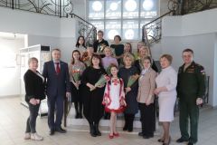 Поздравление в НовочебоксарскеВ Чувашии жен и матерей бойцов СВО поздравляют с 8 Марта 8 марта 