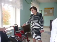 P1060214.JPGМинистр Алла Самойлова побывала в отделении сестринского ухода отделение сестринского ухода 