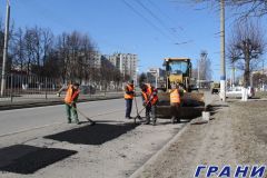 Ямочный ремонт дорог в  Новочебоксарске