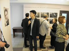 Масанори Гото (Япония) на открытии выставки. Фото автораЯпония в орбите Айги Событие 