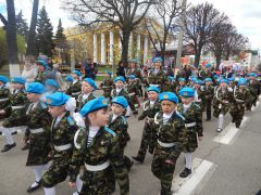 Парад дошколят и юнармейцев прошел на Красной площади Парад дошколят 