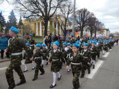 Парад дошколят и юнармейцев прошел на Красной площади Парад дошколят 