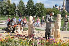 День города Новочебоксарска: фестиваль резьбы бензопилой День города Новочебоксарска 