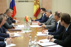 ВстречаПрограмму сотрудничества на ближайшие три года определяют Чувашия и Беларусь Беларусь 