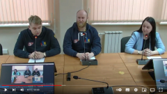 Тренеры Егор Карп и Ростислав Мухарев в прямом эфире рассказали о МХК «Сокол»
