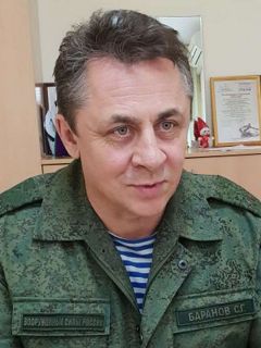 Сергей БАРАНОВ,  военный комиссар НовочебоксарскаИ тогда нам экипаж семья Призыв-2020 