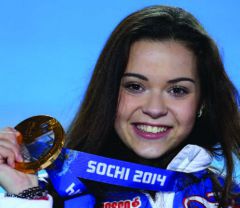 Аделина СОТНИКОВА, чемпионка Олимпийских игр в Сочи по фигурному катаниюЭхо форума