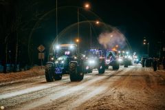 Пробег тракторовПробег тракторов в поддержку бойцов СВО организовали аграрии из Батыревского округа специальная военная операция 