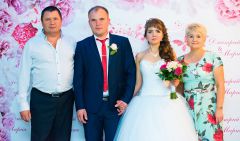 Фото прислала Наталья Тихонова: свадьба дочери Марии и Дмитрия. Главное событие нашей семьи