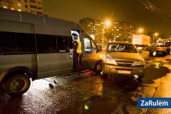 В Чебоксарах в аварии с участием 262-й маршрутки пострадали три пассажира