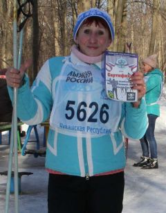Валентина АндрееваЗаряд бодрости, здоровья  и отличного настроения Лыжня России-2020 