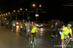 Велоколонна в путиВ Чебоксарах состоялся ночной велопробег «Чебоксарский велозвон»