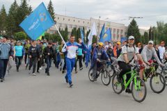 Зеленый стартЧебоксарская ГЭС объединилась с предприятиями Новочебоксарска на фестивале спорта РусГидро 