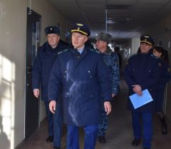 Прокурор Чувашии Эдуард Гиматов посетил лечебно-исправительное учреждение
