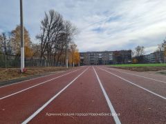  Строительство плоскостного стадиона в Новочебоксарске на финальной стадии
