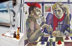 Чемпиону России по шахматам подарят картину чувашского художника