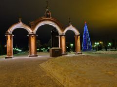 Соборная площадьГорожане высказались об украшении Новочебоксарска к Новому году Новый год-2021 