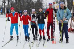 На «Рождественскую гонку» вышли около 200 лыжников