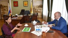 А. Трутнева и С. АртамоновСбербанку в Чувашии предложили участие в госпрограмме после почти миллиардного кредита АПК в 2021 году развитие АПК 