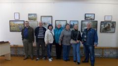 Поречане тепло приняли чебоксарские картиныЧебоксарская "Радуга" на время поделилась картинами с Порецкой галереей Выставка 