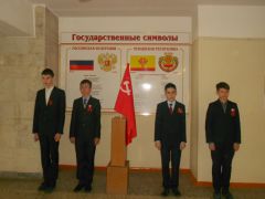  В школах Новочебоксарска прошла республиканская акция «Часовой у Знамени Победы»