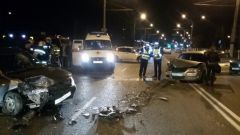 ДТП на Винокурова в НовочебоксарскеТри человека пострадали в ДТП, которое устроил нетрезвый водитель в Новочебоксарске