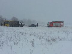 Двое погибли, семеро пассажиров автобуса получили травмы в ДТП недалеко от Новочебоксарска